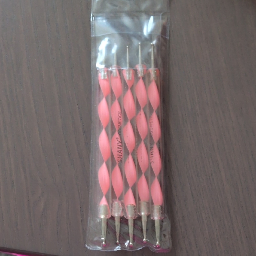 SHAN Pink Dotting Tools for Nail Art